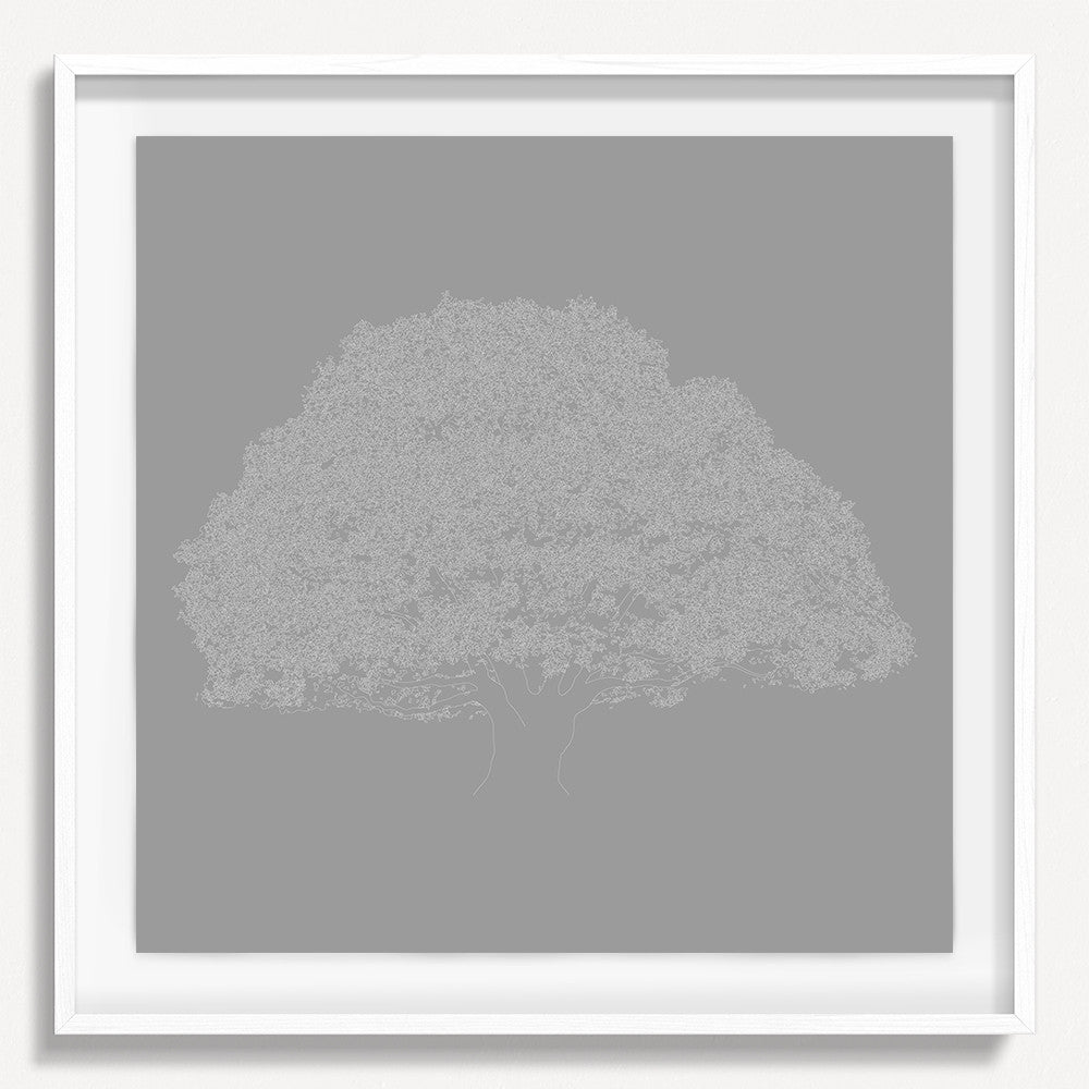 Digital Tree 4 - Gray