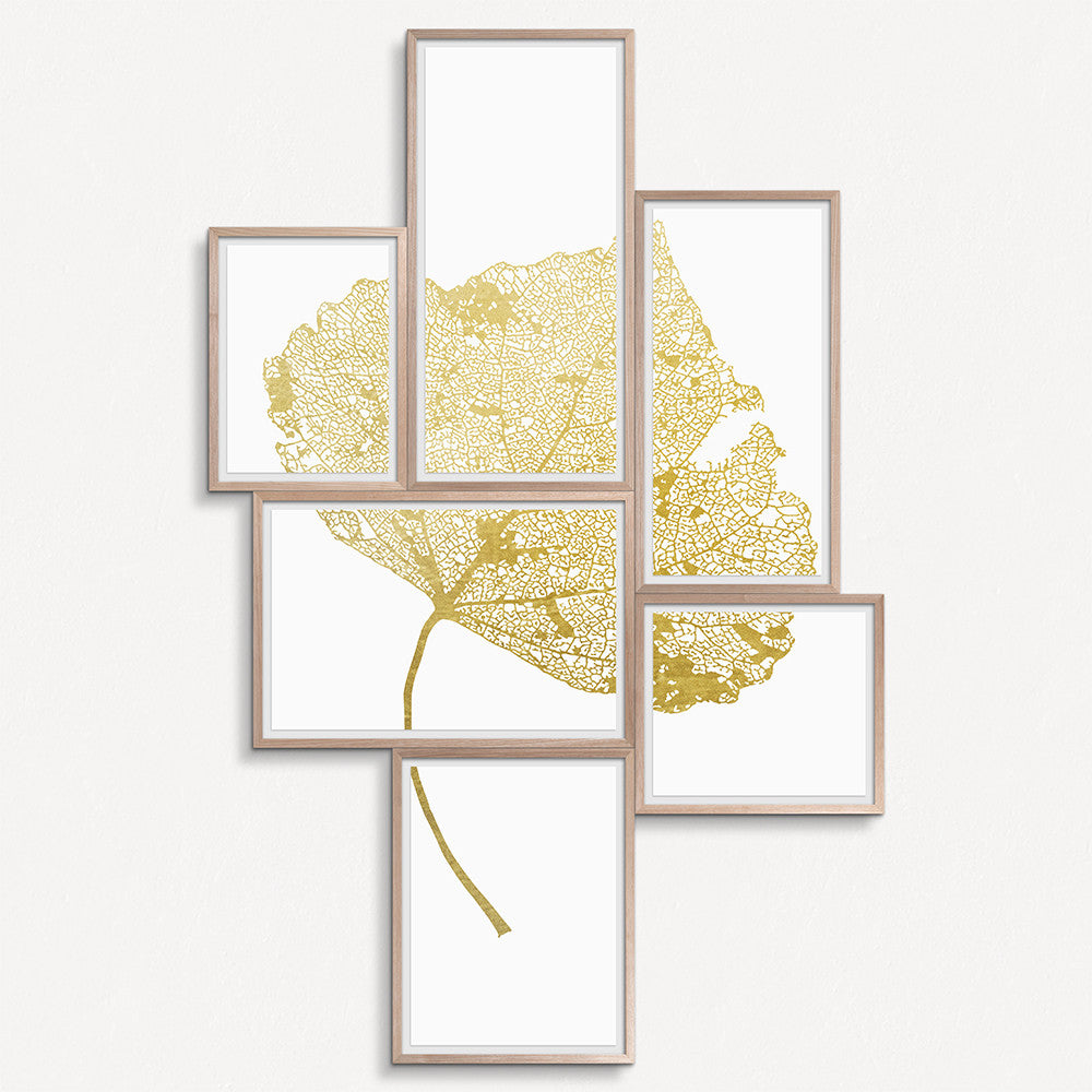 Leaf Grouping - Gold