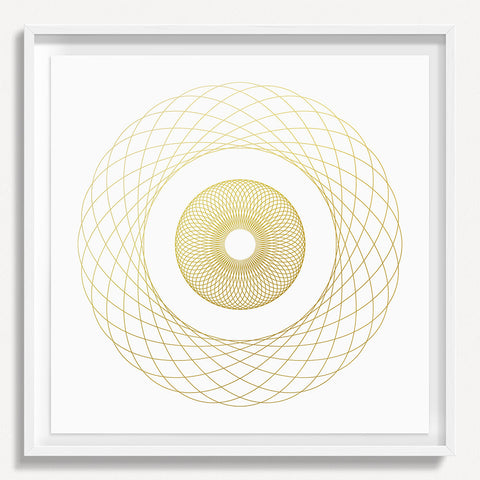 Spirograph 3 - Gold