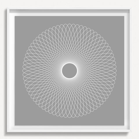 Spirograph 6 - Gray